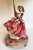 1930s Pair of English Royal Doulton Lady Figurines on Onyx Lamps For Sale - Image 9 of 13