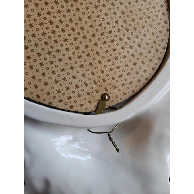 Ceramic Mirror by Corvi for La Farnesiana Parma, 1950 For Sale - Image 12 of 18