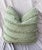 Celadon Green Fringe West Elm-Style Decor Pillow For Sale - Image 8 of 8