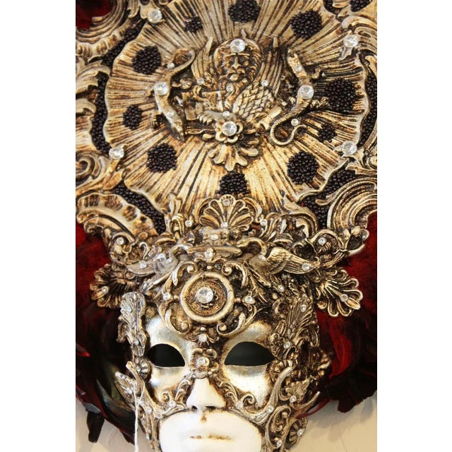 Traditional DI Nobili - Venetian Wall Mask For Sale - Image 3 of 5