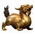 Late 19th Century Gilt Bronze Mythical Beast Statue, 0.92kg For Sale