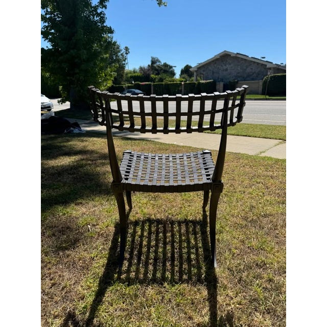Thinline, 'Klismos' Dining Set (5) For Sale - Image 4 of 9