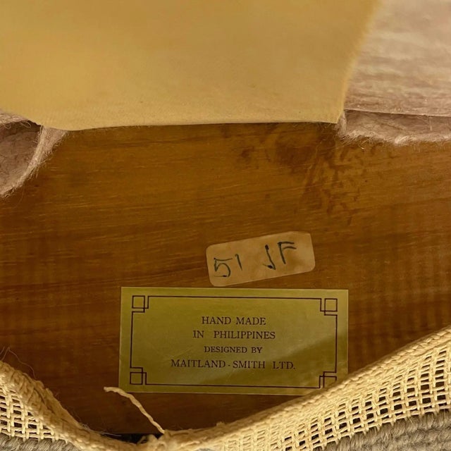 Maitland-Smith 1980s Carved Mahogany Tapestry Foot Stools, Pair For Sale - Image 10 of 10