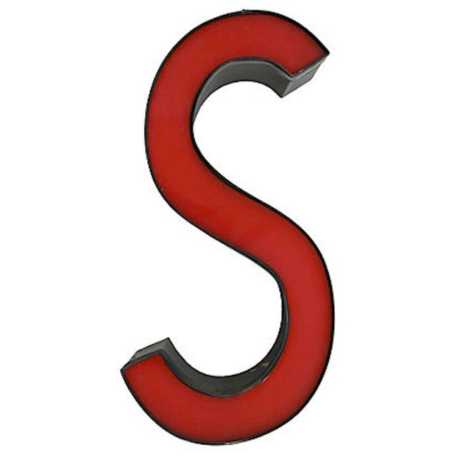 Large Marquee Letter S Chairish