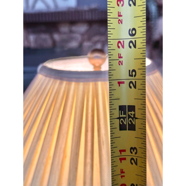 Vintage Gold Embossed Elephant Lamp For Sale - Image 12 of 12