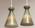 Mid-Century Modern Glass Pendants in Olive Green by Maria Lindeman for Idman Oy, Finland, 1950 For Sale - Image 3 of 9