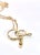 Metal 1960s Snake Pendant on 18k Gold Chain For Sale - Image 7 of 9
