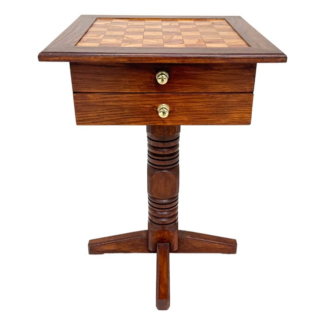 Vintage Chess Table, 1960s For Sale