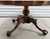 1950s Henredon Piecrust Mahogany Chippendale Style Coffee Table Claw & Ball Feet For Sale In Palm Springs - Image 6 of 12