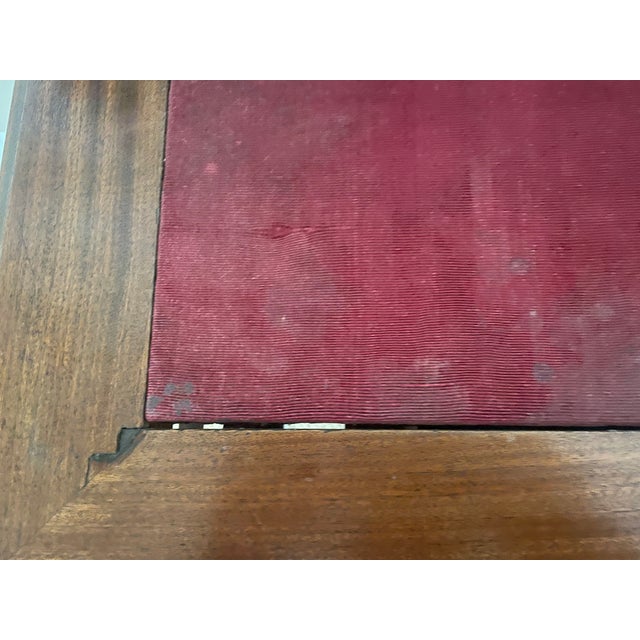 Maroon 1930s Art Deco Lady Secretaire For Sale - Image 8 of 13