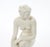 Ceramic Early 20th Century Rosenthal Porcelain “The Crouching Woman” by Fritz Klimsch For Sale - Image 7 of 10