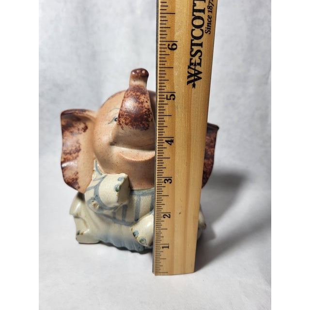 1950s Japan Anthropomorphic Elephant Planter For Sale - Image 11 of 12