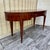 Vintage Late 20th Century Inlaid Writing Desk by Hickory & White Furniture. Features an Oval shape in an ArtDeco Revival...