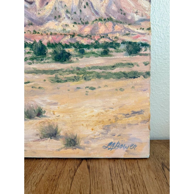 Original Impressionist Desert Landscape Painting For Sale - Image 4 of 6