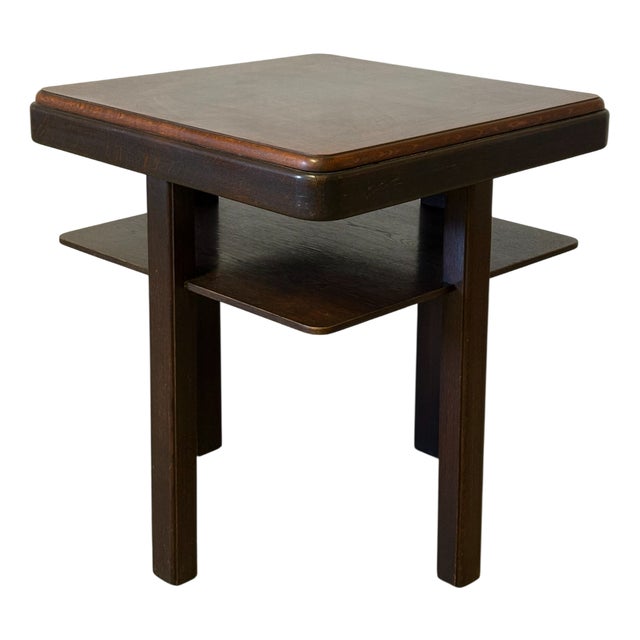 Art Deco Side Table, 1940s For Sale