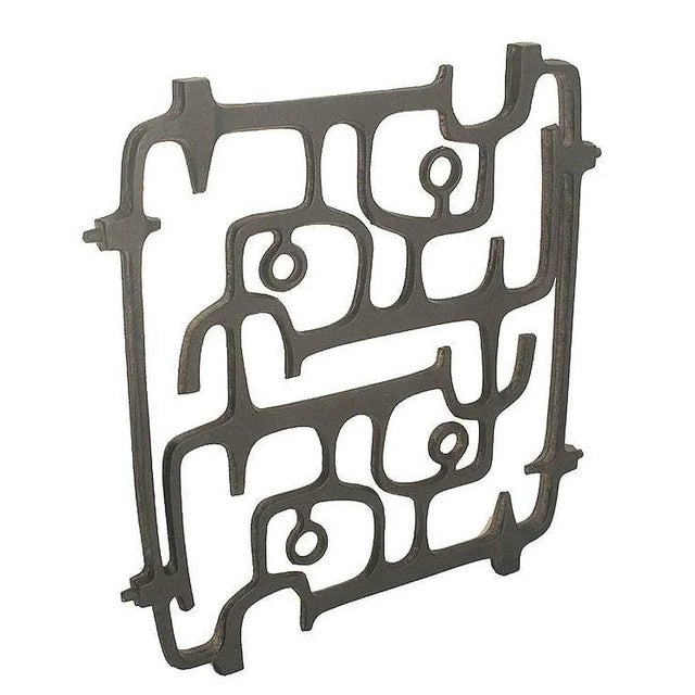 Mid-Century Modern Vintage Wall Sculpture, 1950s For Sale - Image 3 of 11