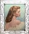 Portraiture 1950s Hollywood Regency Portrait Painting, Framed in Sterling Overlay Frame. For Sale - Image 3 of 9