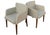 Wood Set of D20 Armchairs in Cream Leather and Beech from Hülsta, Stadtlohn, Germany, 1990s For Sale - Image 7 of 11