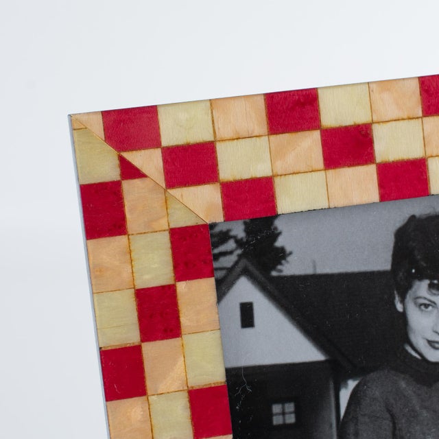 Christian Dior Marquetry Picture Frame, circa 1980 For Sale - Image 10 of 10