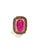 Bochic “Capri” Vintage Ruby & Pink Sapphire Ring — 18K Gold & Silver 12ct Natural Ruby • 3ct Natural Pink Sapphires • 1ct...