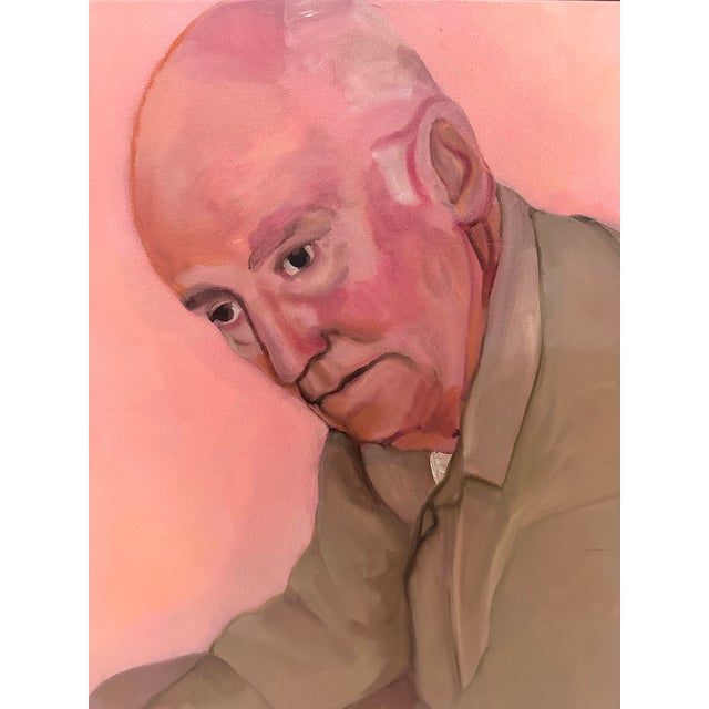 Pink Man Portrait For Sale In Miami - Image 6 of 9