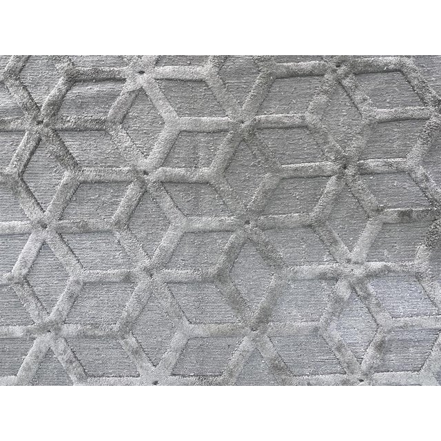 Modern Handmade Wool Pile Rug. 10'6" X 13'8" For Sale - Image 3 of 3