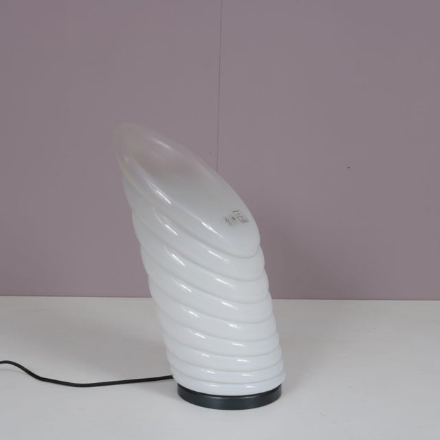 Glass Coba Table Lamp by R. Pamio & R. Toso for Leucos, Italy, 1980s For Sale - Image 9 of 12