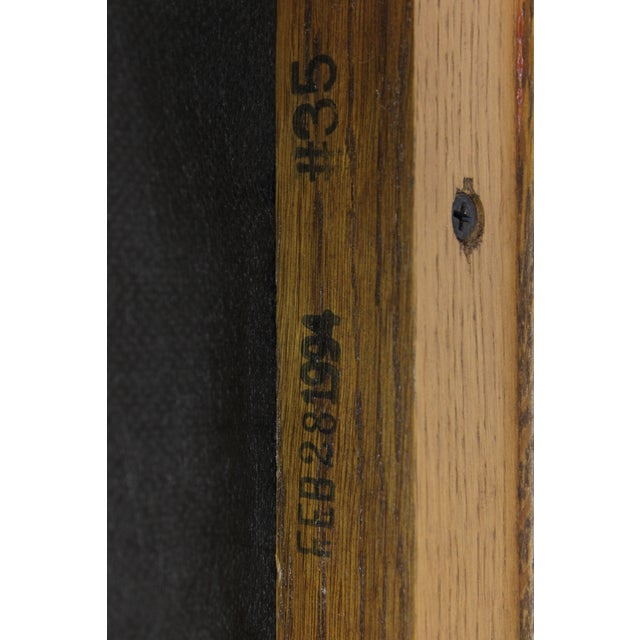 Stickley Mission Oak Leather Spindle Settee For Sale - Image 16 of 18