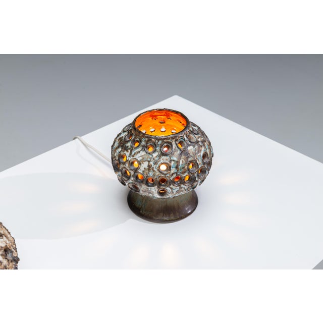 Ceramic Table Lamps by Bruno Karlsson for EGO Stengods Atelje, 1960s, Set of 2 For Sale - Image 10 of 18