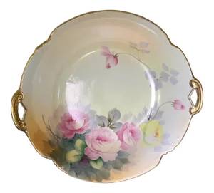 Hand Painted Nippon Centerpiece Bowl