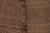 Wood Vintage Tuareg Square Mat in Brown and Gold with Geometric Patterns- Rug & Kilim For Sale - Image 7 of 9