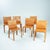 Mid-Century Modern Model 412 CAB Dining Chairs in Cognac Leather by Mario Bellini for Cassina, 1990s, Set of 6 For Sale - Image 3 of 18