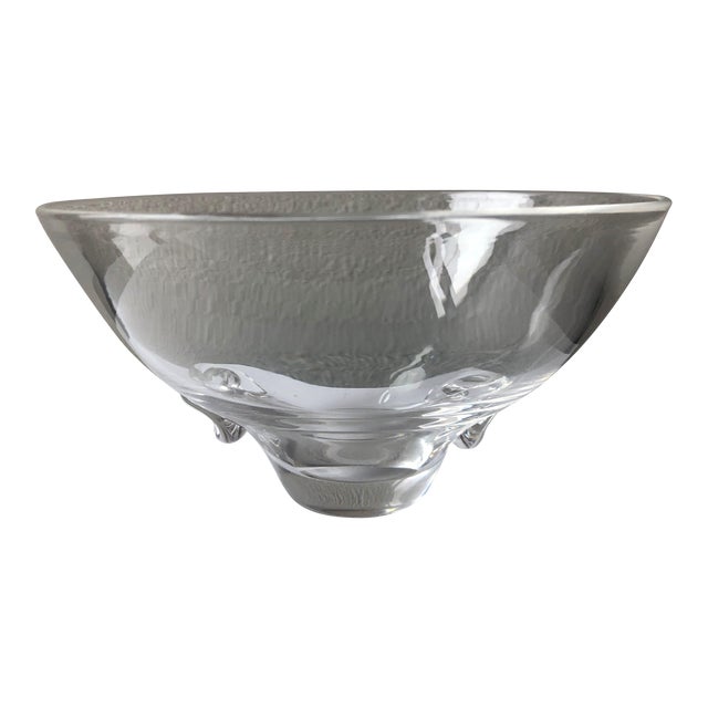 Steuben Glass Talisman Bowl #8061, Mid 20th Century For Sale