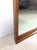 Mid Century Modern Long Rectangular Wall Mirror With Walnut Frame For Sale - Image 9 of 17