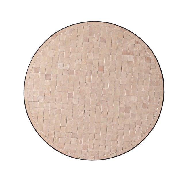 New special order item. Not vintage. Crafted in Morocco's famed region for pottery, the centuries-old Zellige tile...