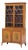 c. 1800 George III Polychromed Bureau Bookcase For Sale