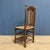 Dutch Oak Chair with Rush Seat For Sale - Image 11 of 14