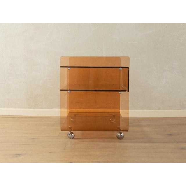 Space Age Acrylic Hi-Fi Rack by Michel Dumas For Sale - Image 4 of 7