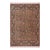 Shabby Chic Pak-Persian Brown/Green Wool Rug - 8'2'' X 10'10'' For Sale