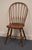 High End Vintage Solid Cherry Early American Windsor Dining Side Chair 303-882 For Sale - Image 4 of 9