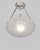 Georges Viarmé A beautiful French art deco pendant around 1930 in nickel plated bronze or solid brass. It holds a rare...