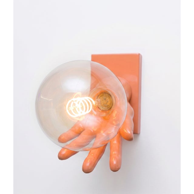 Conceptual inspiration: surrealism and the capture of light "possess" is a sculptural wall sconce that skillfully stands...