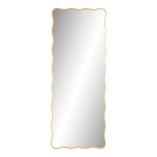 Candice Wavy Scalloped Dressing Room Mirror For Sale