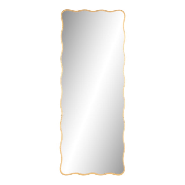 Candice Wavy Scalloped Dressing Room Mirror For Sale