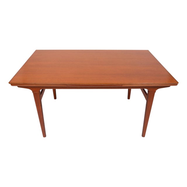 Vintage Teak Expanding Dining Table by Knud Nielsen for Møbelfabrik Løsning For Sale