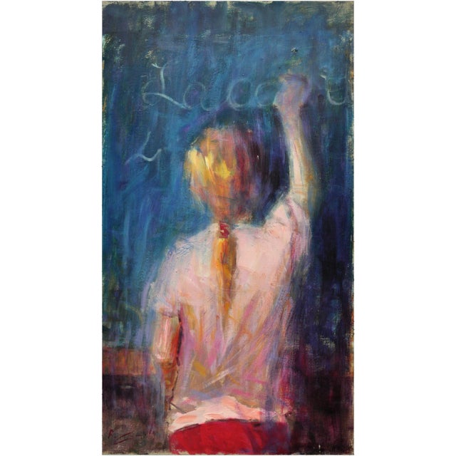 Renato Criscuolo’s Alla Lavagna (At the Blackboard) and A Scuola (At School) form a poetic pair centred on the intimate...