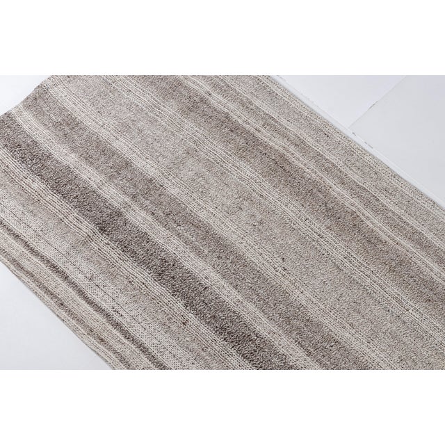 Textile Vintage Anatolian Wool Kilim Runner For Sale - Image 7 of 11