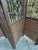 Brown Vintage Japanese Mid-Century Modern Teak Shoji Six-Panel Folding Room Divider | Kumiko | 1960 For Sale - Image 8 of 12