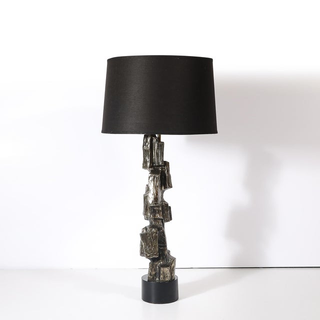 Laurel Lamp Company Mid-Century Brutalist Table Lamp by Maurizio Tempestini for Laurel Lamp Co. For Sale - Image 4 of 16
