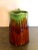 Antique Green and Brown Glazed Pottery Pitcher For Sale - Image 4 of 7
